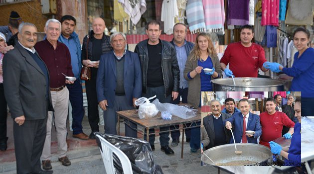 10 KASIM’DA 10 KAZAN AŞURE DAĞITTI