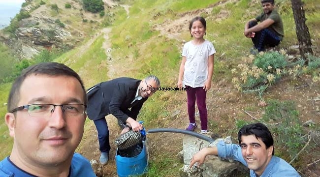 İÇME SUYU AKMAYA BAŞLADI