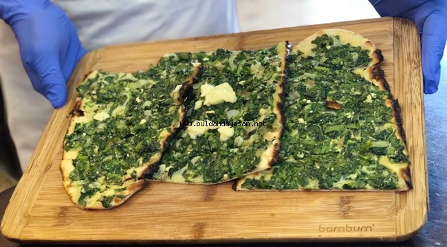 VEJETERYAN LAHMACUN İLGİ GÖRÜYOR