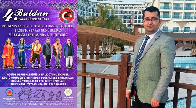 YÖRÜKLERDEN DAVET VAR
