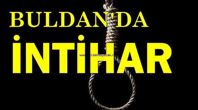 35 YAŞINDAKİ GENÇ İNTİHAR ETTİ