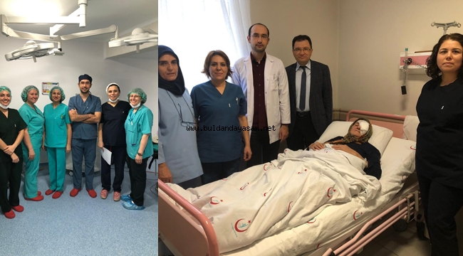 BULDAN'DA İLK KATARAKT AMELİYATI BAŞARIYLA YAPILDI