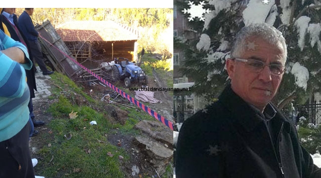 KULLANDIĞI TRAKTÖR ECELİ OLDU
