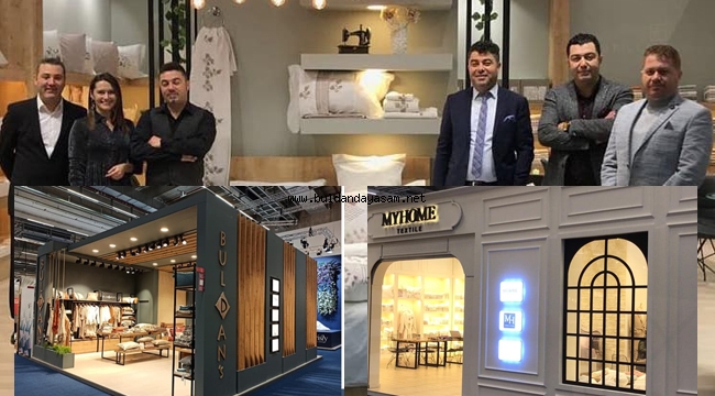 HEIMTEXTİL'E BULDAN DAMGASI
