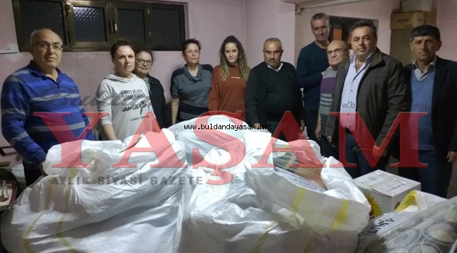 BİZ KAÇ KİŞİYİZ DEPREMZEDELERE YARDIM ELİ UZATTI