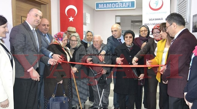 MAMOGRAFİ CİHAZI TÖRENLE HİZMETE GİRDİ