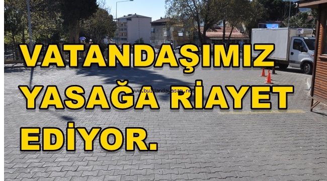 SOKAKLAR BOMBOŞ KALDI