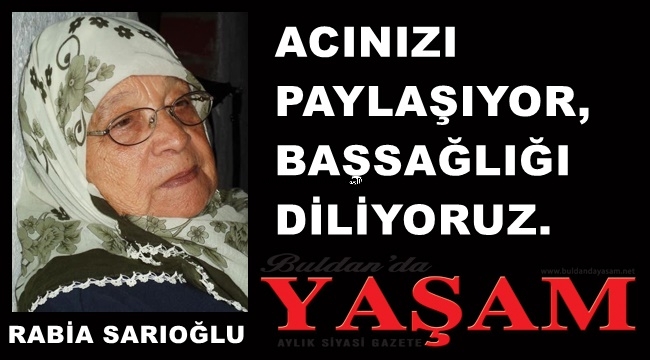 21 MAYIS 2020 - YENİ MAHALLE - RABİA SARIOĞLU