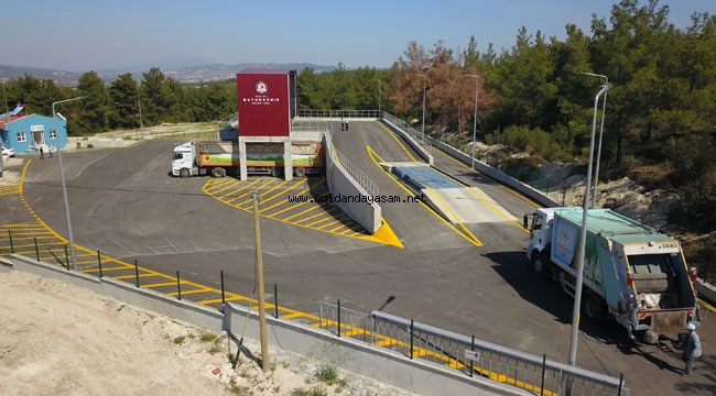 KATI ATIK İSTASYONU DEVREYE GİRDİ