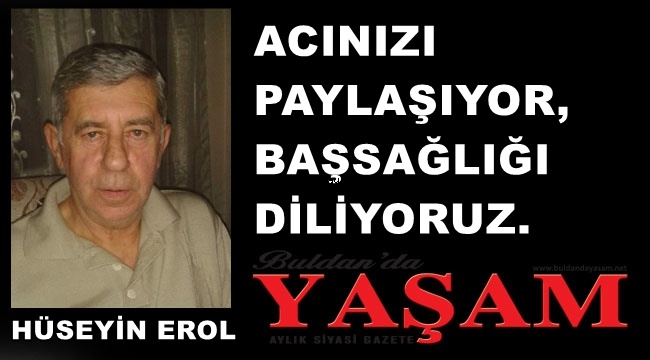 1 EKİM 2020 - HÜSEYİN EROL