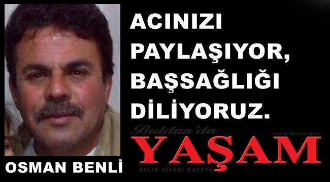 11 EKİM 2020 - TURAN MAHALLESİ - OSMAN BENLİ