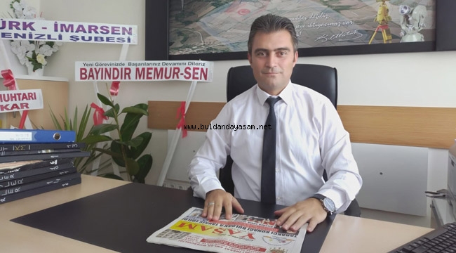 BULDAN TAPU MÜDÜRÜ GÖREVE BAŞLADI