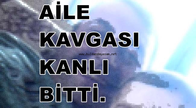 ARBEDEDE TÜFEK PATLADI, BABA AĞIR YARALI