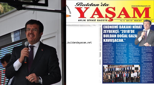 BULDANLILAR DOĞAL GAZI BEKLİYOR