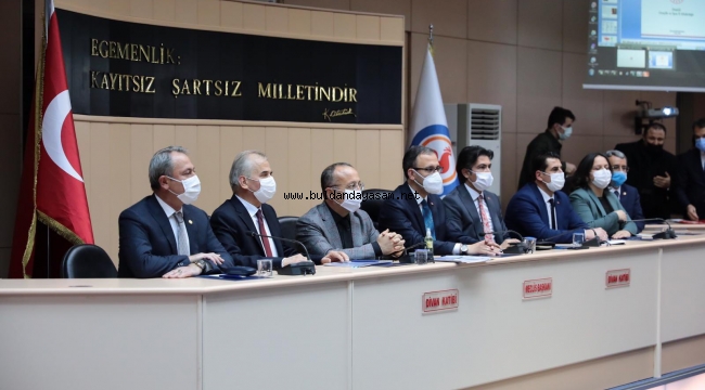 BAKAN KASAPOĞLU BULDAN'A MÜJDELER VERDİ