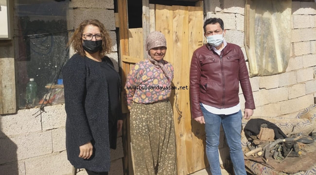 CHP MÜZEYYEN TEYZEYİ ZİYARET ETTİ