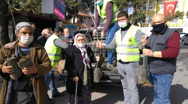 ORMAN ŞEFLİĞİNDEN BİN FİDAN