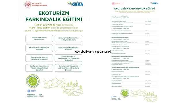 GEKA’DAN EKOTURİZM FARKINDALIK EĞİTİMİ