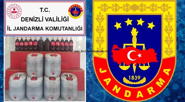 JANDARMADAN KAÇAK ŞARAP OPERASYONU
