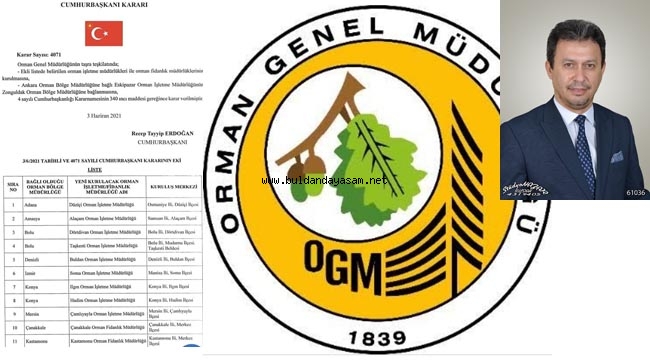 BULDAN'A ORMAN İŞLETME MÜDÜRLÜĞÜ KURULDU