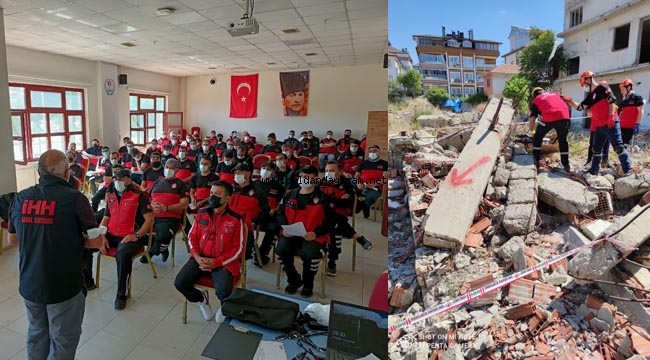 İHH’NIN ARAMA KURTARMA EĞİTİMİNE 65 KİŞİ KATILDI.