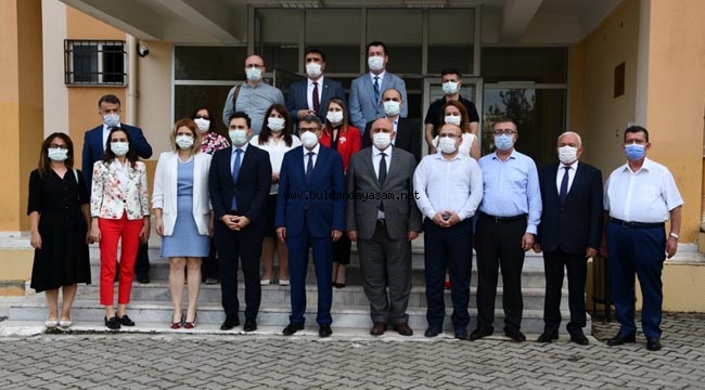 REKTÖR KUTLUHAN BULDAN’I ZİYARET ETTİ