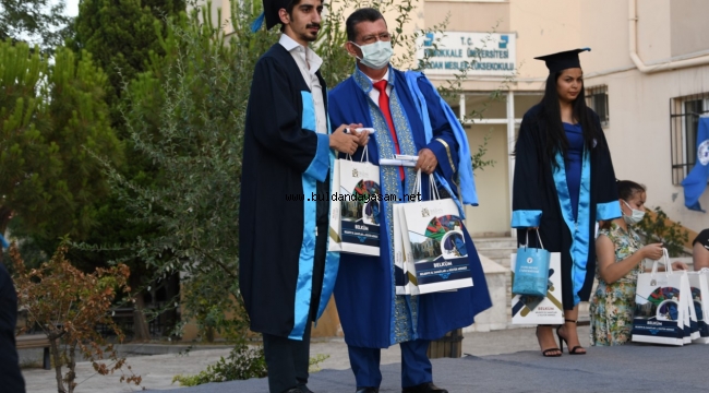 YÜKSEKOKULDA MEZUNİYET HEYECANI YAŞANDI