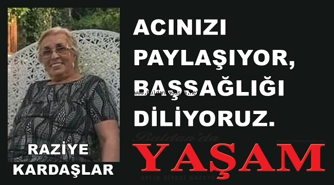 28 AĞUSTOS 2021 - RAZİYE KARDAŞLAR