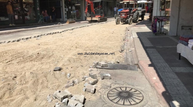 YOL ÇALIŞMALARI BAŞLADI