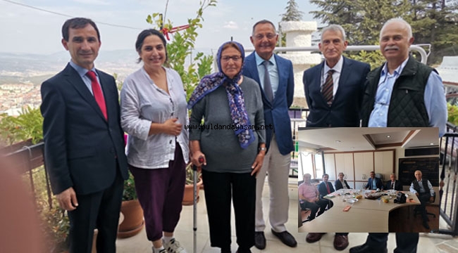 İZMİR BULDANLILAR DERNEĞİ YÖNETİCİLERİ BULDAN’I ZİYARET ETTİ