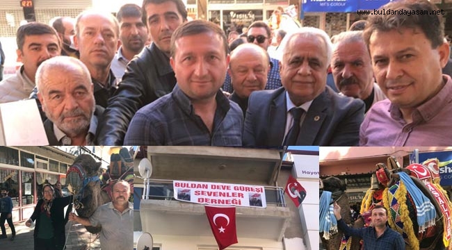 BULDAN DEVE GÜREŞİ SEVENLER DERNEĞİ AÇILDI.