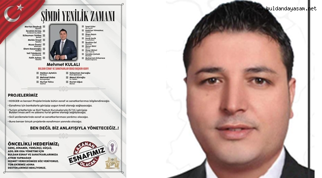 YENİ BAŞKAN MEHMET KULALI