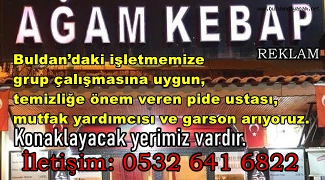 AĞAM KEBAP ELEMANLAR ARIYOR