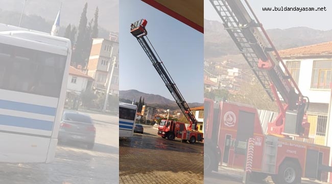 BULDAN İTFAİYEYE YENİ ARAÇ