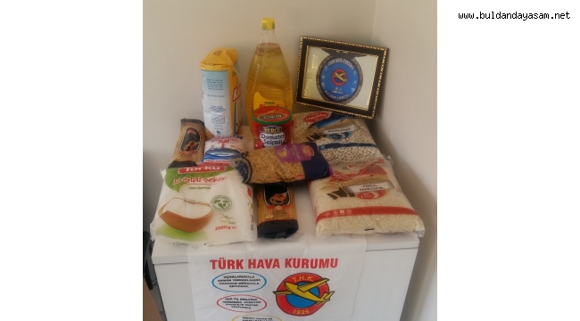 THK 100 AİLEYE YARDIM ELİNİ UZATTI
