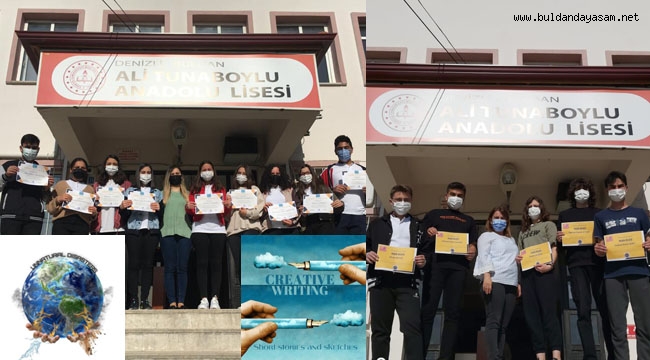 ALİ TUNABOYLU ANADOLU LİSESİ ÖĞRENCİLERİ PROJELERE DOYMUYOR
