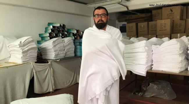 HACILARIN İHRAMI BULDAN'DA ÜRETİLİYOR