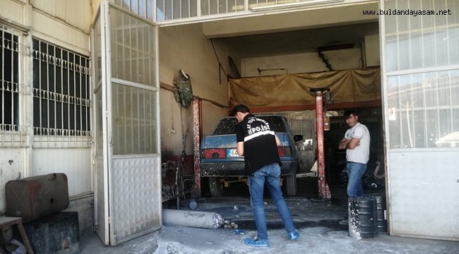 KARPİT KAZANI PATLADI, USTA YARALANDI