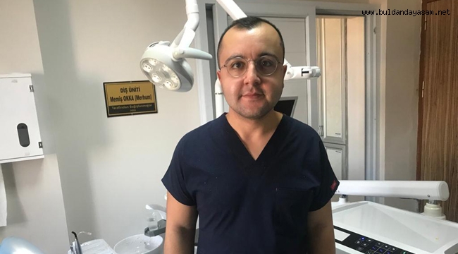 DİŞ HEKİMİ MERT DİLEK GÖREVE BAŞLADI