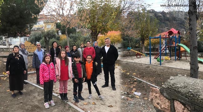 “ÇOCUK PARKIMIZA DOKUNMAYIN”