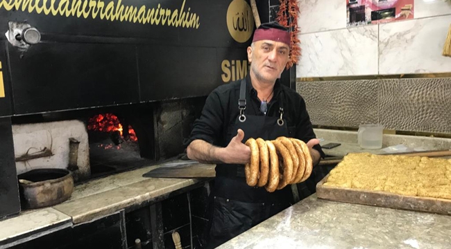 “enflasyona inat, simit 3 lira”
