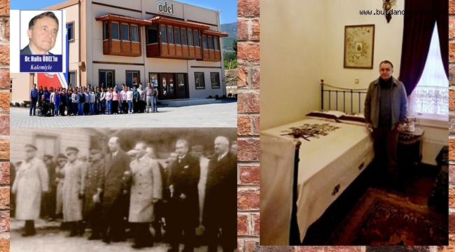 ATATÜRK'ÜN DENİZLİ'DEKİ KARYOLASININ ÖRTÜSÜ ÖDEL BULDAN'DA HAZIRLANDI