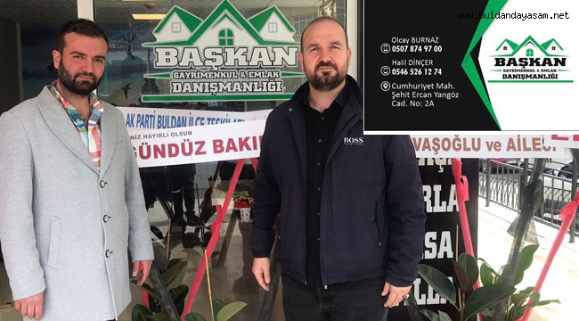 BAŞKAN GAYRİMENKUL VE EMLAK DANIŞMANLIĞI AÇILDI