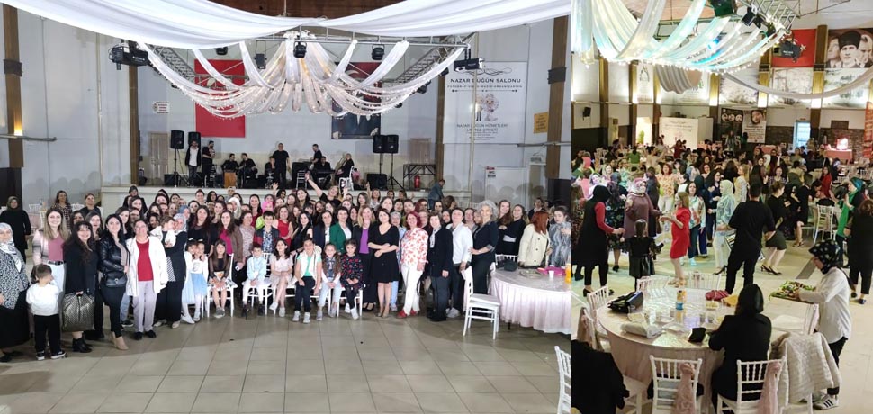 KADINLAR DOYASIYA EĞLENDİ