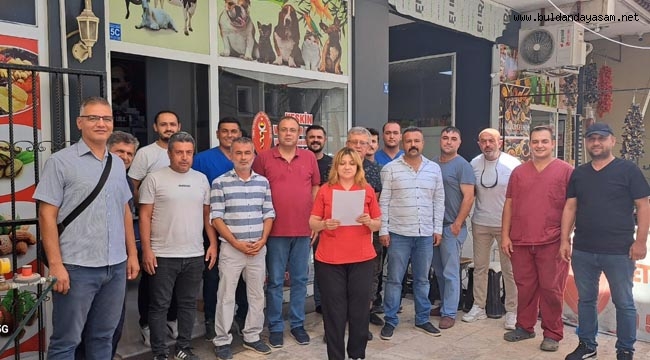 VETERİNER HEKİMLER EYLEM YAPTI