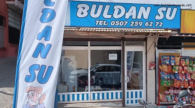 BULDAN SU TİCARET HİZMETE AÇILDI.