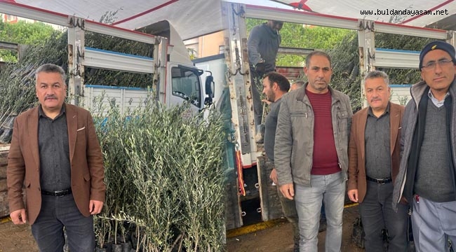 BULDAN TOPRAKLARINA 17 BİN FİDAN