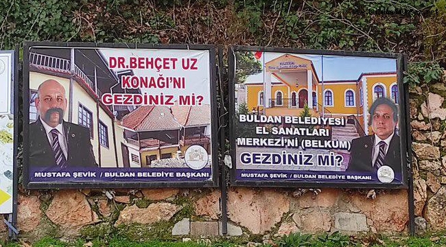 BAŞKAN’IN RESİMLERİNE SALDIRI