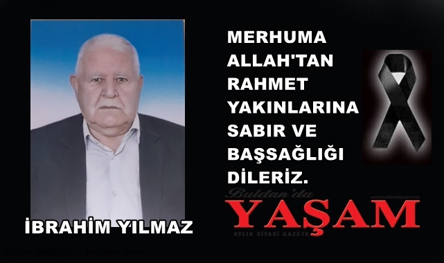 12 ARALIK 2024 - İBRAHİM YILMAZ