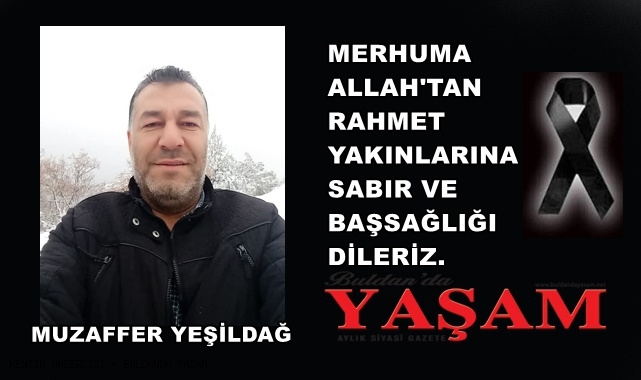 23 ARALIK 2024 – MUZAFFER YEŞİLDAĞ
